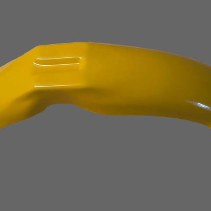 Garde-boue avant jaune US MAIER pour YAMAHA YZ125/175/250/465 1980-1981 - MotoTT Vintage