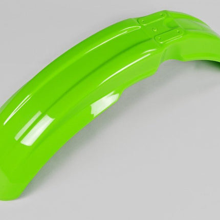 Garde boue avant Kawasaki KX 125 - 250 - 500 1986 - 1992 Ufo vert - MotoTT Vintage