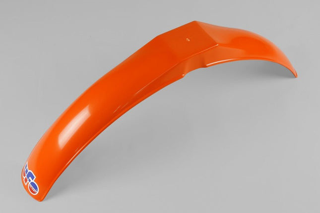 Garde - boue avant orange Ufo type Preston - MotoTT Vintage