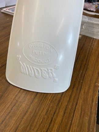 Garde - boue avant PRESTON PETTY Vintage modèle Muder sans plat de fixation - Blanc - MotoTT Vintage
