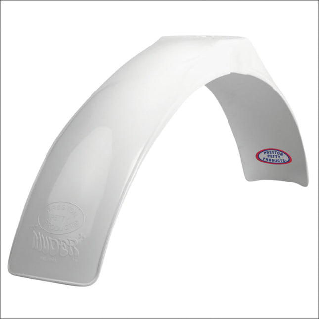 Garde - boue avant PRESTON PETTY Vintage Muder blanc - MotoTT Vintage