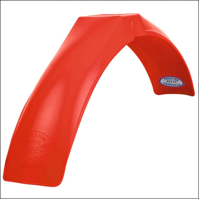 Garde - boue avant PRESTON PETTY Vintage Muder rouge - MotoTT Vintage