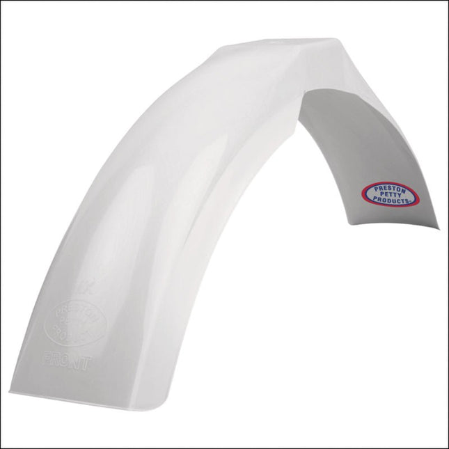 Garde - boue avant PRESTON PETTY Vintage MX blanc - MotoTT Vintage