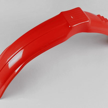 Garde - boue avant rouge universel 50/80/125 UFO 1978 - 1983 - MotoTT Vintage