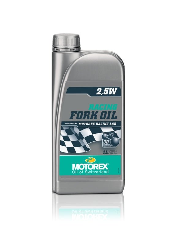 Huile de fourche MOTOREX Racing Fork Oil - 2.5W 1L - MotoTT Vintage