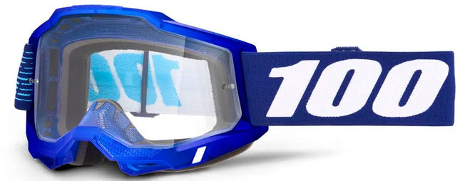 Masque 100% Accuri 2 Bleu - MotoTT Vintage