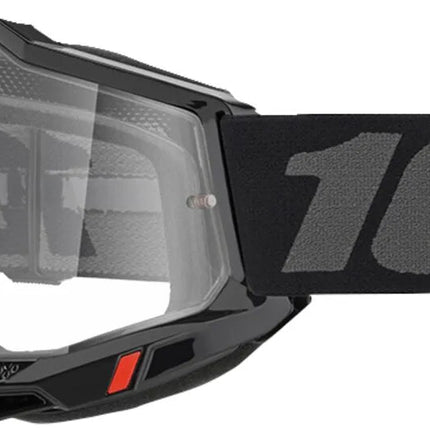 Masque 100% Accuri 2 Noir - MotoTT Vintage