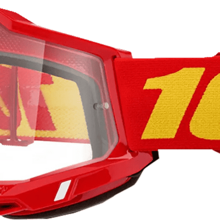 Masque 100% Accuri 2 Rouge - MotoTT Vintage