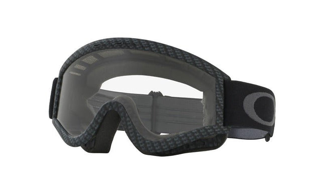 Masque OAKLEY L Frame MX Carbon Fiber écran transparent - MotoTT Vintage