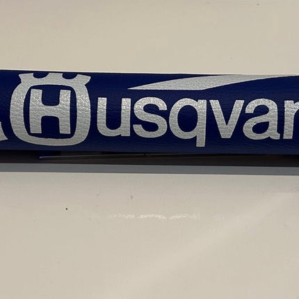 Mousse de guidon - Husqvarna bleu - blanc - MotoTT Vintage