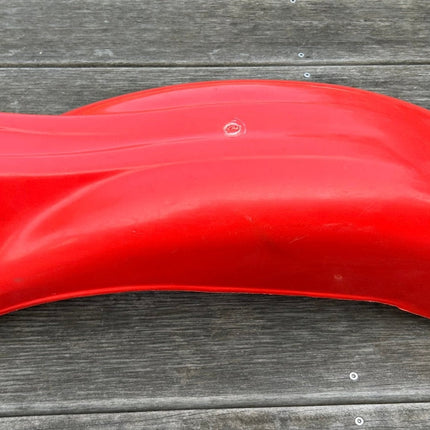Occasion - Garde - boue arrière enduro rouge - orangé Stilmotor - MotoTT Vintage