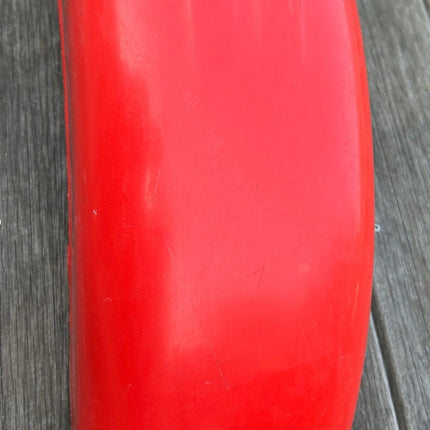 Occasion - Garde - boue arrière enduro rouge - orangé Stilmotor - MotoTT Vintage
