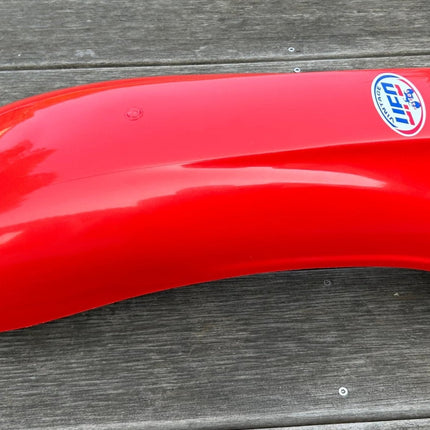 Occasion - Garde - boue arrière enduro rouge UFO avec feu - MotoTT Vintage