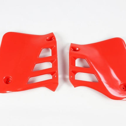 Ouies de radiateur Honda CR 125 1985 / 1988 Ufo rouge - MotoTT Vintage