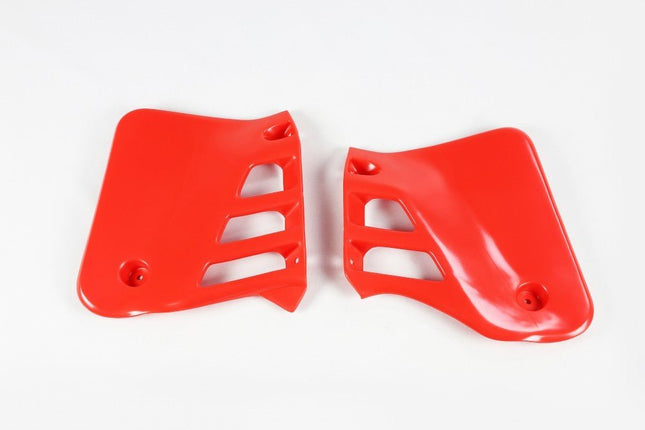 Ouies de radiateur Honda CR 125 1985 / 1988 Ufo rouge - MotoTT Vintage