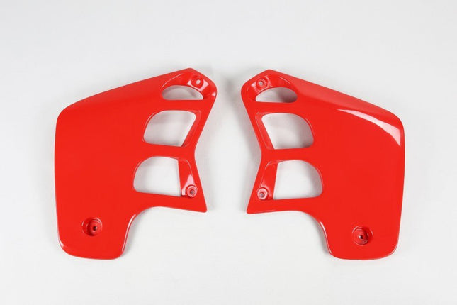 Ouies de radiateur Honda CR 125 - 250 1989 / 1990 Ufo rouge - MotoTT Vintage