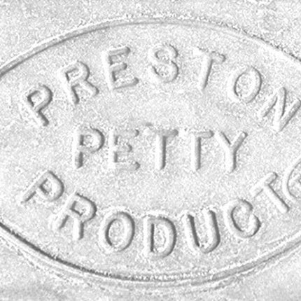Plaque numéro frontale PRESTON PETTY ovale verte - MotoTT Vintage