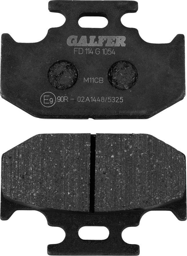 Plaquettes de frein arriere organiques offroad GALFER - MotoTT Vintage