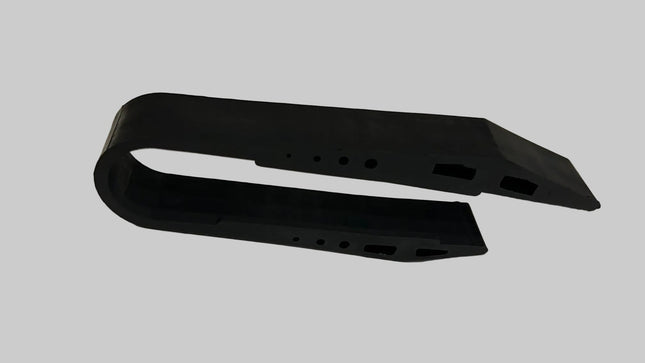 Protection / patin de bras oscillant universel - Longueur 190 mm - MotoTT Vintage