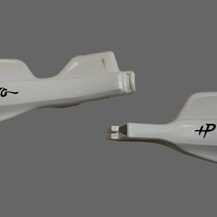 Protège - mains HP blanches - MotoTT Vintage