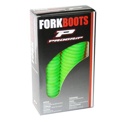 Soufflets de fourche - Pour tubes de fourche de Ø 42 - 45 mm - Vert - MotoTT Vintage