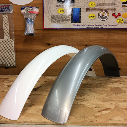 Garde-boue avant PRESTON PETTY Vintage modèle Muder sans plat de fixation - Gris - MotoTT Vintage