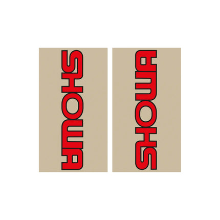 Stickers de fouche SHOWA - MotoTT Vintage