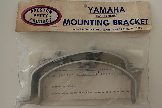 Support de garde - boue arrière PRESTON PETTY pour YAMAHA - ( NOS ) - MotoTT Vintage