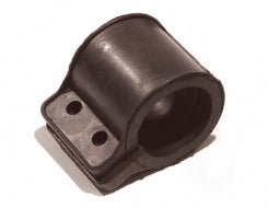 Supports de phare en caoutchouc 35 mm en caoutchouc version simple - MotoTT Vintage